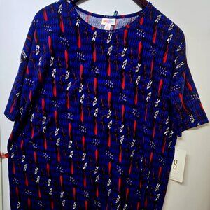 LULAROE CREWELLA DEVELLE TOP